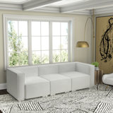 Monica 97'' Upholstered Sofa