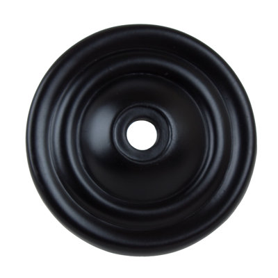 Contre-plaque ronde ronde à bouton d'armoire