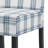 Olin Contemporary Upholstered Fabric Dining Chairs with T-Stitch Detailing and Wooden Legs-2024521223