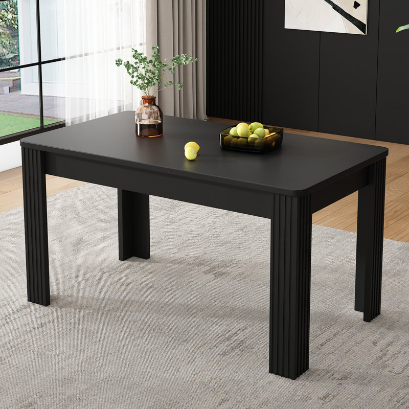 Dining Table, Black