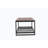 Rectangular Coffee Table With Solid Wood Table Topand Shelf