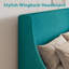 Toderick Upholstered Platform Bed with Deluxe Wingback and Linen Blend-985124331-985124330