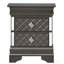 Chic Metallic  Modern Nightstand-2116488563