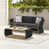 Spectrum Carbon Cushion/Dark Gray/Brown Frame selected