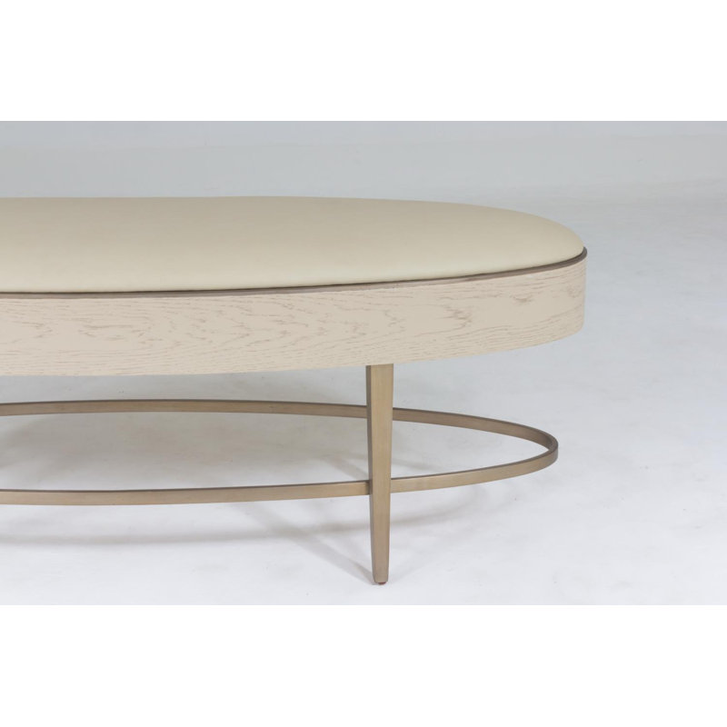 Ellipse Bench, Ivory