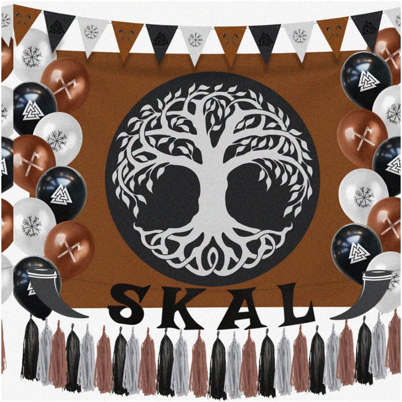 Anniversary Tablecloth Set 3pcs