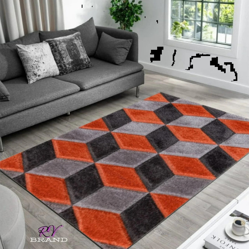 Shag Area Rug, Rectangle 160 x 230 cm