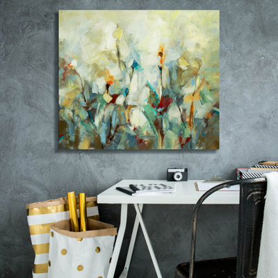  'Ode To Monet 5' by DAG, Inc Canvas Wall Art, 30" x 26"
