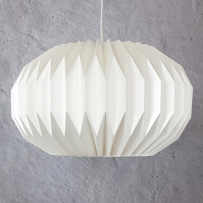 9'' H Paper Oval Pendant Shade