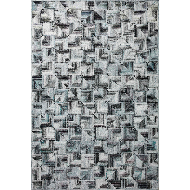 Emilianna Geometric Indoor Rug, Rectangle 8'6" x 12'