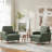 Upholstered Armchair with Square Arms-116817608