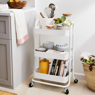 31'' H x 17'' W Utility Cart with Wheels