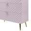 Commode haute brillance Gaines