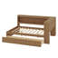 Lit de jour avec tablettes de rangement-669351147