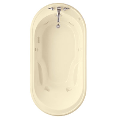 Baignoire de tourbillon à chute 72" x 36" Heritage