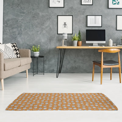 Tapis de zone orange classic ghosts