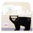 3 Sprouts - Baby Diaper Caddy - Organizer Basket For Nursery - Bear