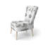 Chaise d'appoint Coastal - Chaise d'appoint gris Stone Balance-471518168