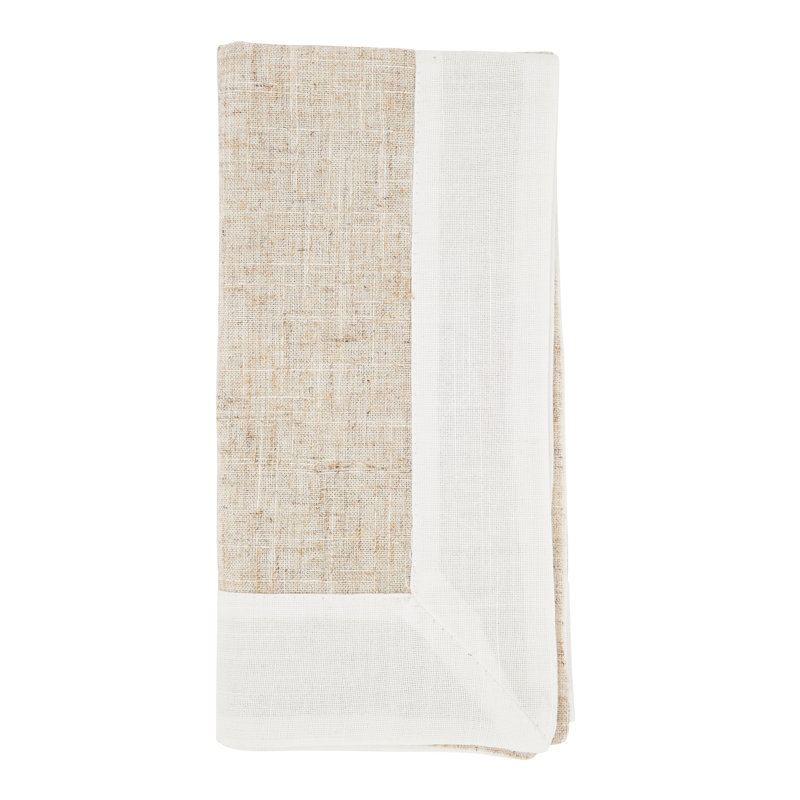 Easterwood 4 Piece Napkin Set, Natural