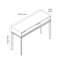 Takierra 120cm Solid Wood Top Console Table-124653215