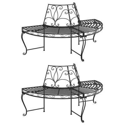 Angad Steel Outdoor Bench
