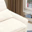 Chaise d'appoint convertible rembourrée en velours côtelé-1488344175