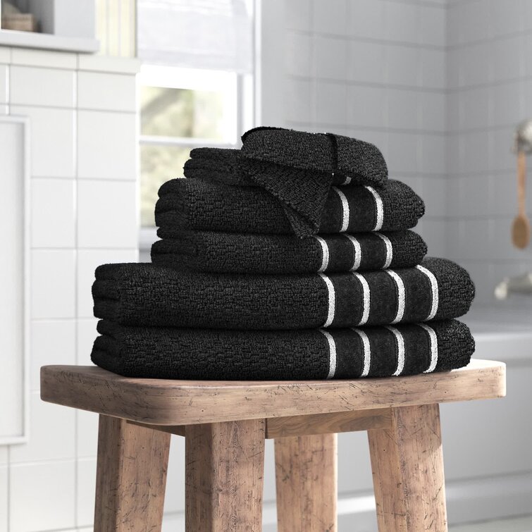  Best Season Cotton Bath Towels Set of 6-2 Bath Towels