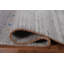 Tapis rayé gris Gabbeh 6 x 10