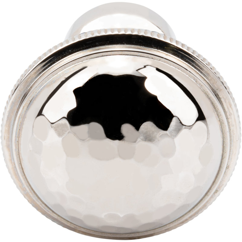 ArtWorth 1 1/8" Diameter Round Knob, Polished Nickel