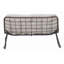 Double chaise berçante Papasan
