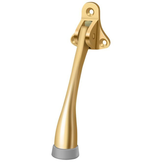 Deltana DHK5CR003 5" Kickdown Holder; Lifetime Brass Finish, PVD Polished Brass