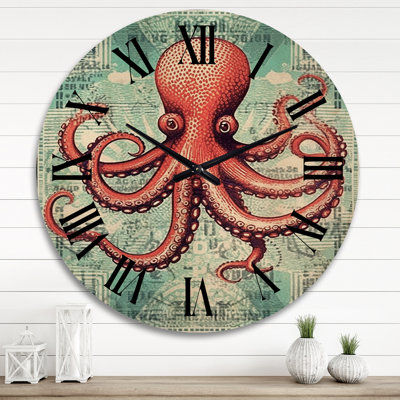 Horloge murale en bois massif Sepviva