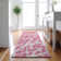 Premium Machine Washable Cerrito AMF501 Pink Rug