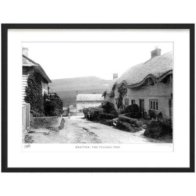 Bratton, The Village 1900 - Single Picture Frame Print