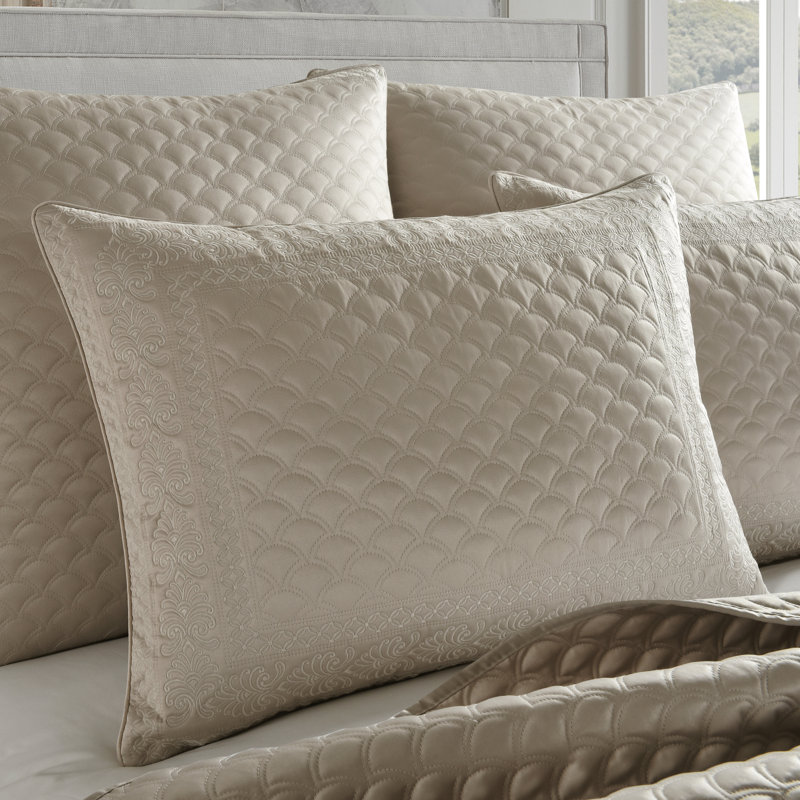Taie décorative Lyndon, Perle, Standard