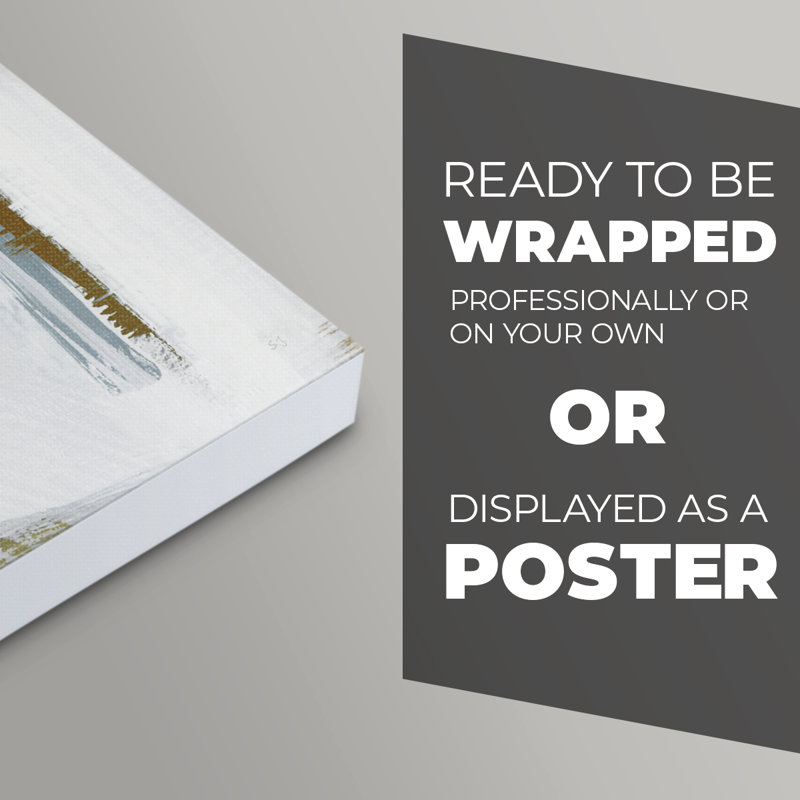 Touching Down II -Canvas Print Only - NOT FRAMED, 18" H x 12" W