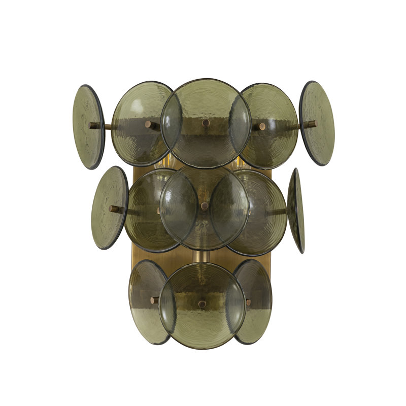 Loren-Wall Sconce, Weathered Brass