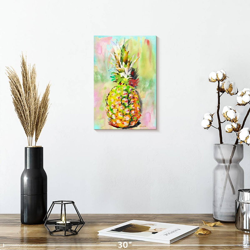 Yarlin Sunshine Pineapple, 12" H x 8" W