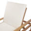 Chaise longue d'extérieur à 5 positions avec coussin-2068852827