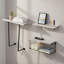 3 Piece Wood Bracket Shelf-1080985812