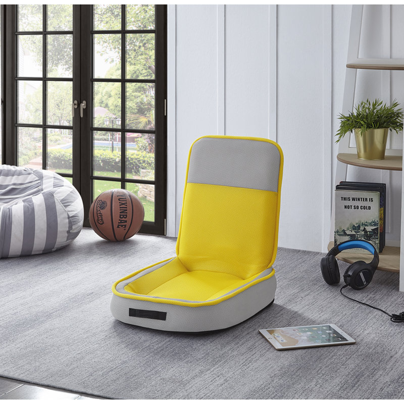 Chaise en filet Mesh, noir, Jaune