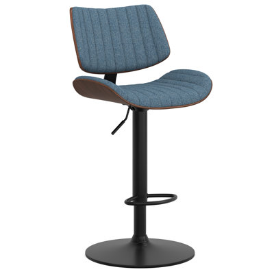 Keandria Swivel 33.07'' Extra Tall Stool -  George Oliver, F35EA6736CB04A84A1BD96BF7F47D15F