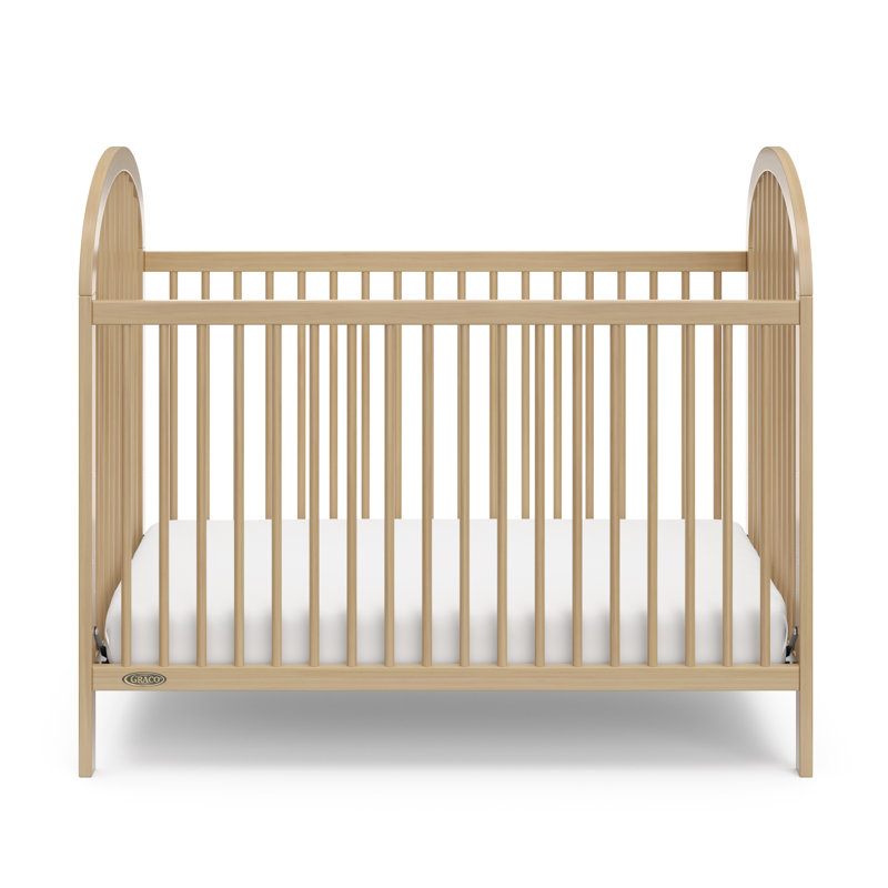 Lit de bébé convertible 3-en-1 Olivia, Bois flotté, Non