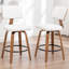 Tabourets de bar et de tabouret pivotants rembourrés Modern-113272206