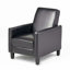 Fauteuil inclinable manuel en lin-1555542130