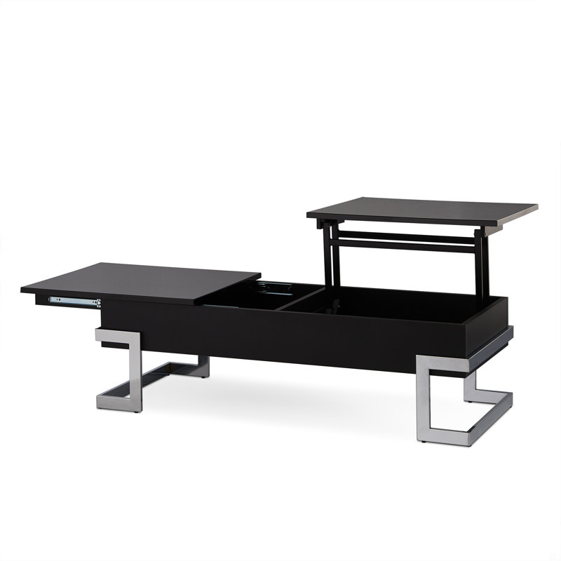 Table basse avec plateau relevable