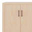 Buffet avec rangement, armoires de rangement de style campagnard avec 4 portes pour le salon-121085222