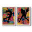 Patchwork Athlète III - Impression sur toile encadrée 2 pièces-1333415550-1333415551
