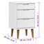 Hailley 40cm W Solid Wood Bedside Table-1856389125