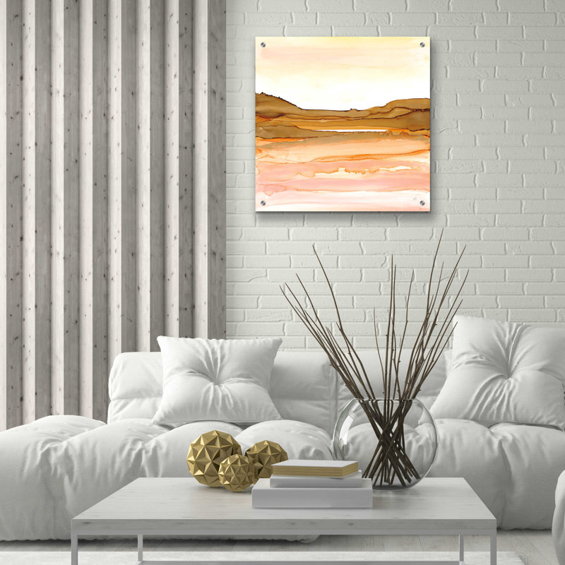 «Desertscape II» par Chris Paschke, H 24 po x l 24 po x P 0,2 po
